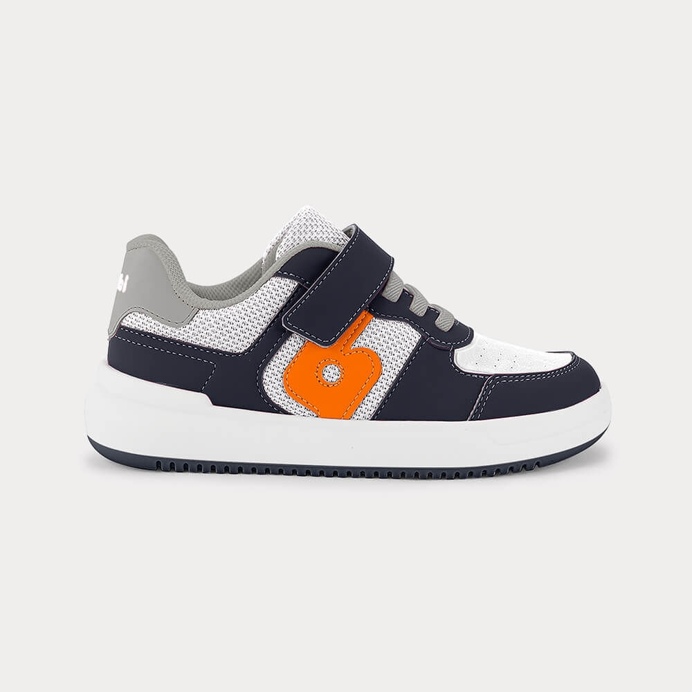 Tênis Infantil Bibi B College Azul Marinho com Branco 1241085 - Ri