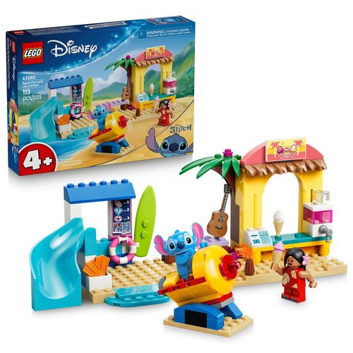 LEGO - Disney Classic - Diversão Na Praia Com Lilo E Stitch - 43280