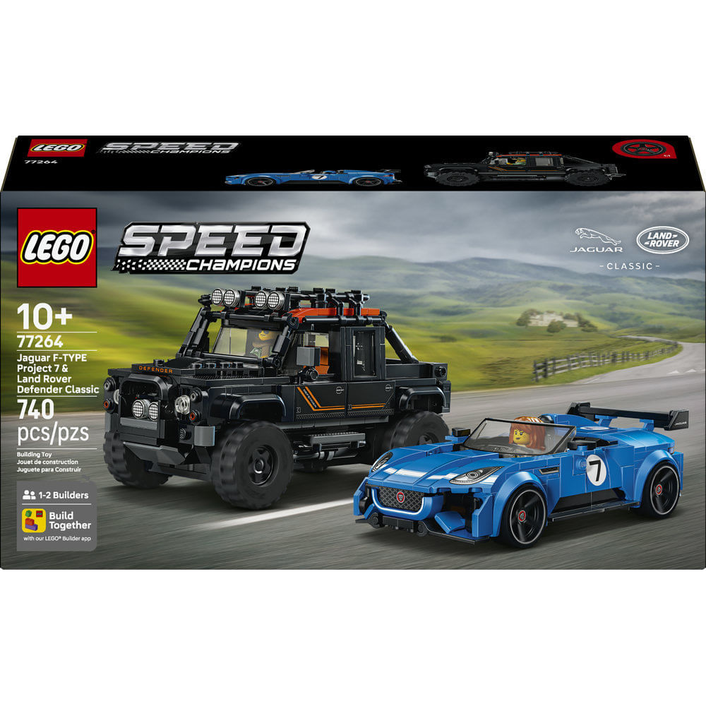 LEGO - Speed Champions - Jaguar Project 7 - E Land Rover Defender