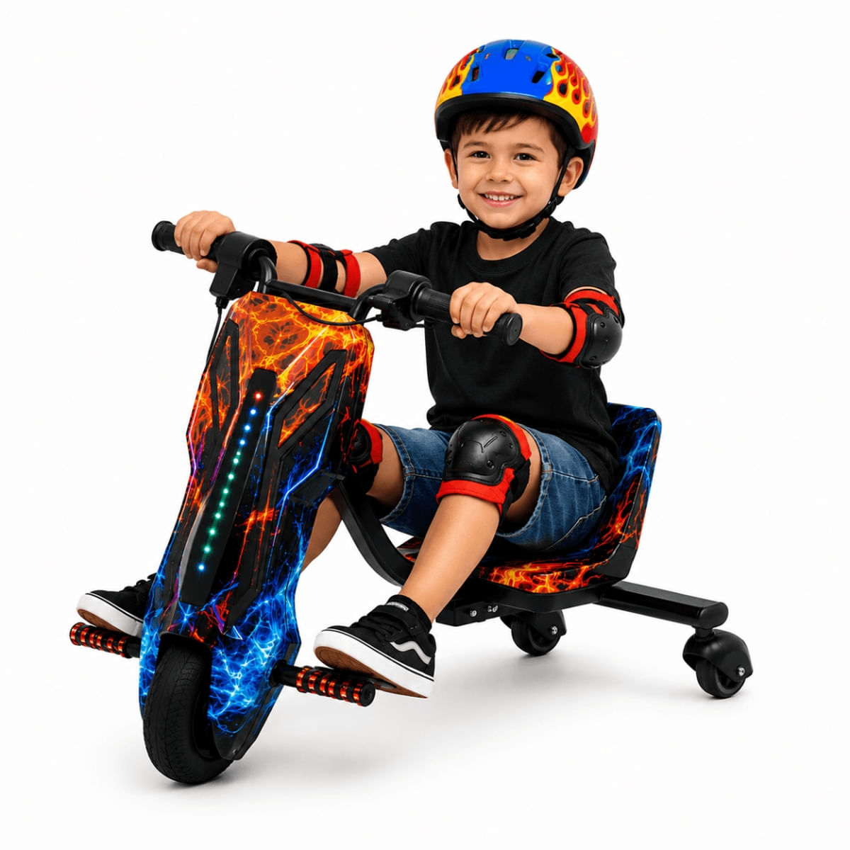 メガドリーム　10P インフェルノX10P Triciclo Elétrico Infantil Zippy Toys Drift Nitroflame Extreme 36V