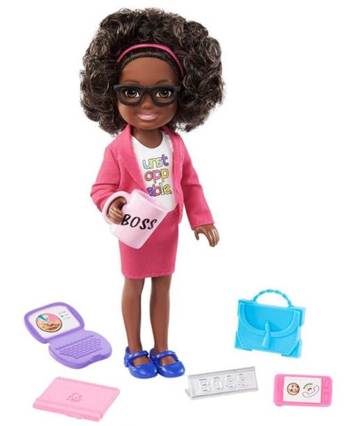 Boneca Barbie Chelsea pode ser Empresária