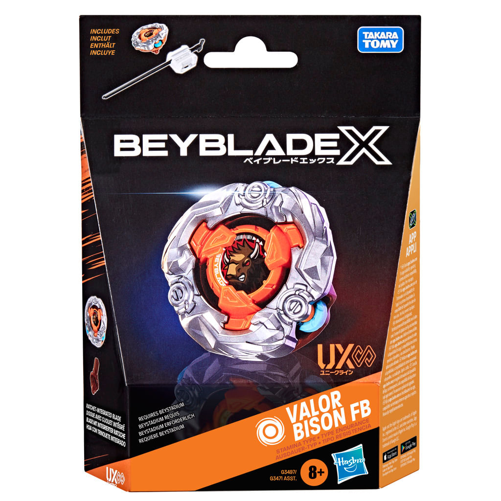 Beyblade X - Modelos Sortidos - 3 Modelos - Pack - Hasbro - Ri Happy