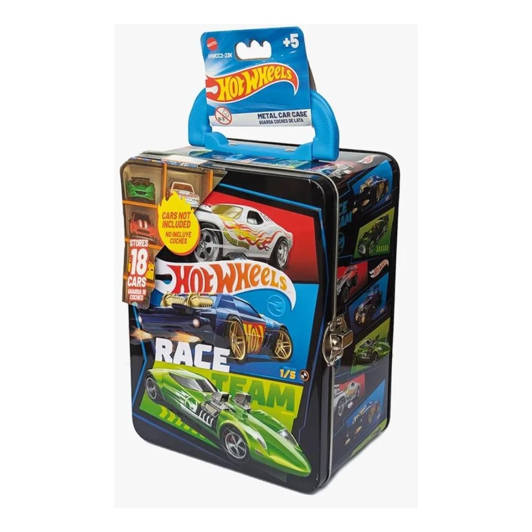 Hot Wheels Maleta de Metal Preto p/ 18 Carrinhos FUN F0273-2 - Ri