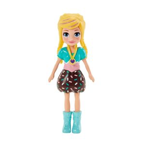 Mini Boneca - Polly Pocket - Polly com Carro de Carnaval - Carro de Sorvete  - Mattel - Ri Happy