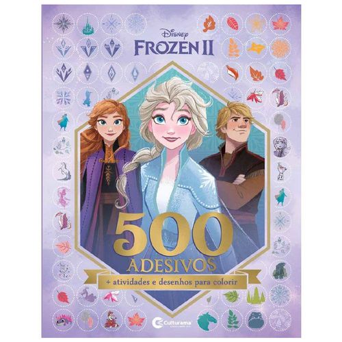 Livro Infantil - Disney - Frozen 2 - Com 500 Adesivos - Culturama