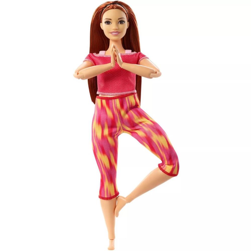 Barbie Boneca Feita Para Mexer Made To Move Ruiva Mattel - Ri Happy