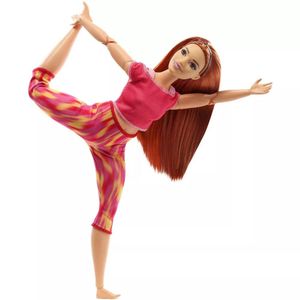 Barbie Boneca Feita Para Mexer Made To Move Ruiva Mattel - Ri Happy