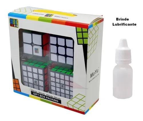 Kit Cubo Mágico 3x3x3 + Cubo Mágico 2x2x2 Original Moyu - Patricinha Make -  Loja Completa de Maquiagem e Acessórios