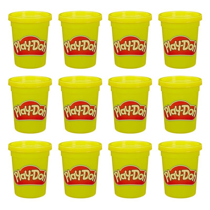 Massa-Modelar-Play-Doh-Kit-com-12-potes---Amarelo---Hasbro-0