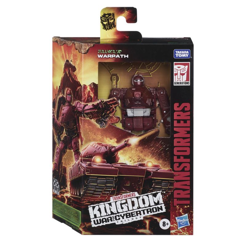 Figura-Transformers-Generations-War-for-Cybertron---Kingdom-Deluxe---Warpath---Hasbro-1