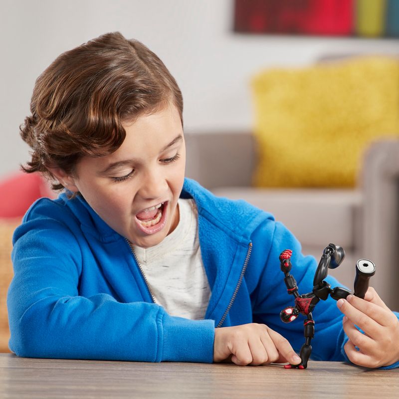 Marvel-Figura-Flexivel-de-15-cm-Homem-Aranha-Bend-and-Flex---Miles-Morales---E7687---Hasbro-6