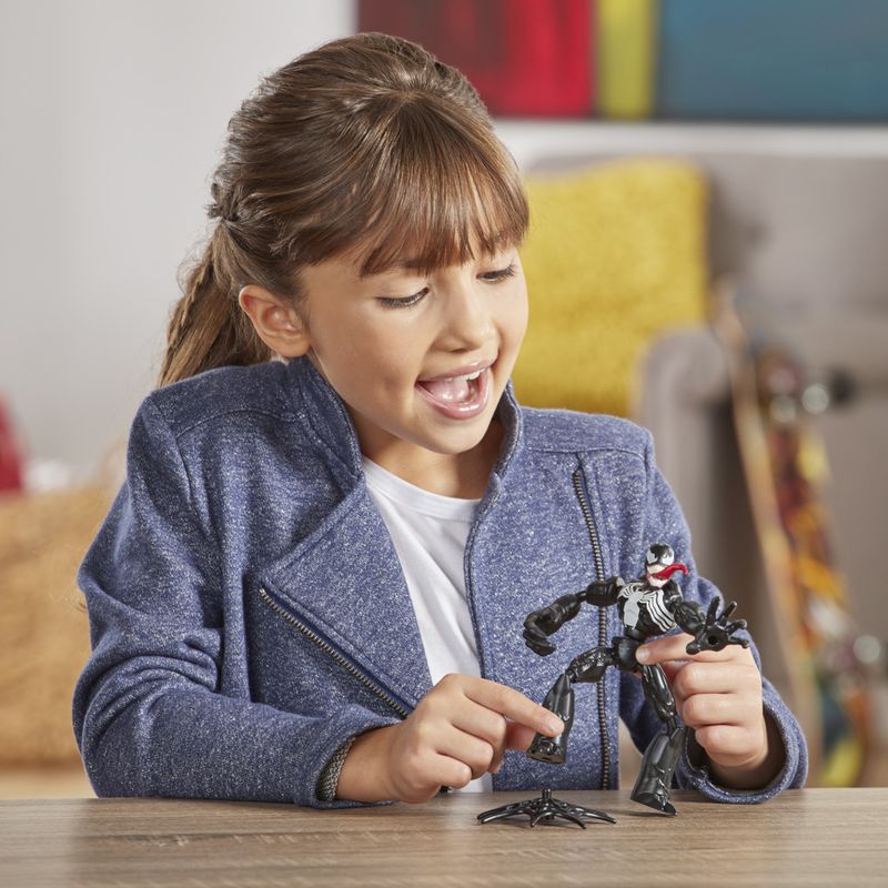 Marvel-Spider-Man-Figura-Flexivel-de-15-cm-Homem-Aranha-Bend-and-Flex---Venom---E7689---Hasbro-12