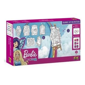 Kit Completo De Pintura Barbie Infantil Dreamtopia - Ri Happy