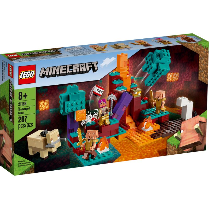 LEGO-Minecraft---The-Warped-Forest---21168-0