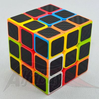 Cubo Magico Profissional Black Carbon 3x3x3 Original