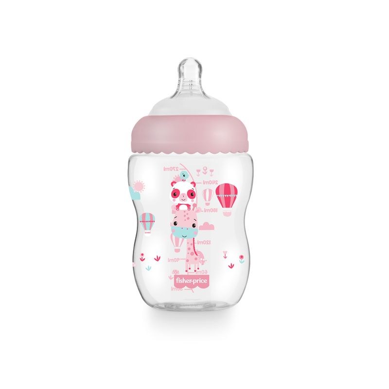 Mamadeira---First-Moments---270ml---Rosa-Algodao-Doce---Fisher-Price---Multikids-2