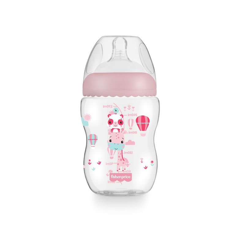 Mamadeira---First-Moments---270ml---Rosa-Algodao-Doce---Fisher-Price---Multikids-3