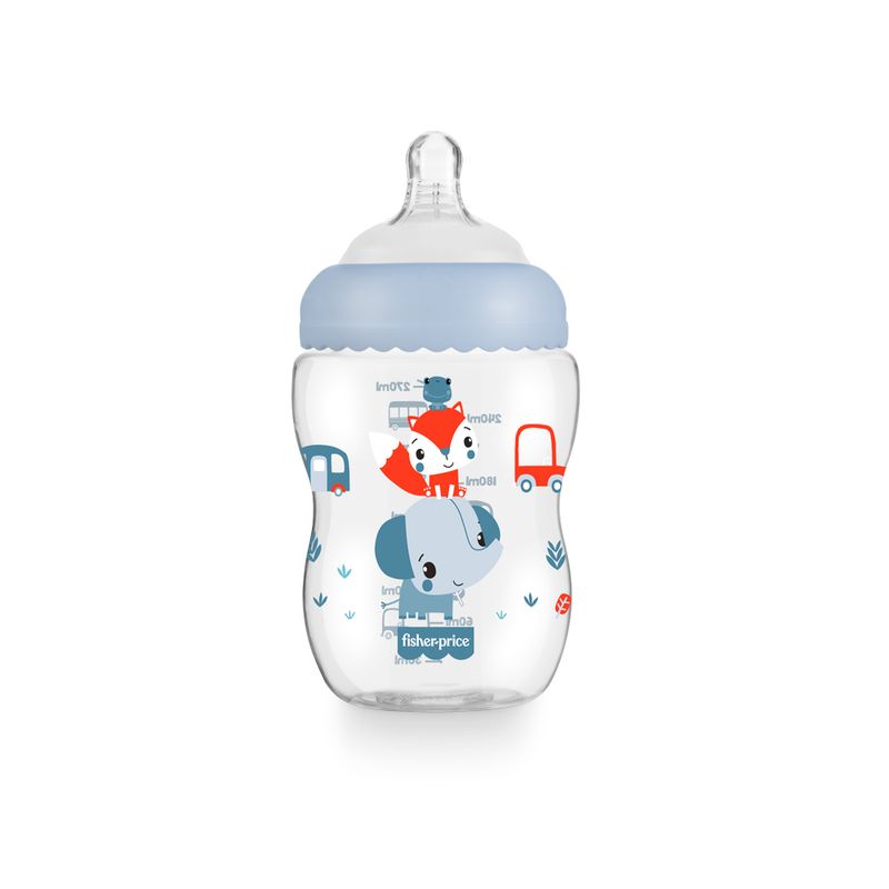 Mamadeira---First-Moments---270ml---Azul-Marshmallow---Fisher-Price---Multikids-4