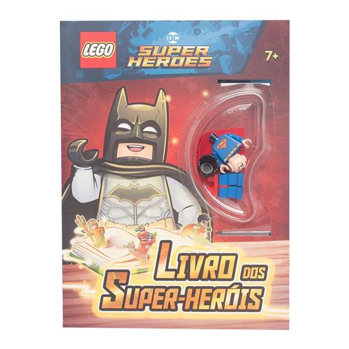 Livro Infantil - Lego DC Super Heróis - Livro dos Super Heróis - Happy Books