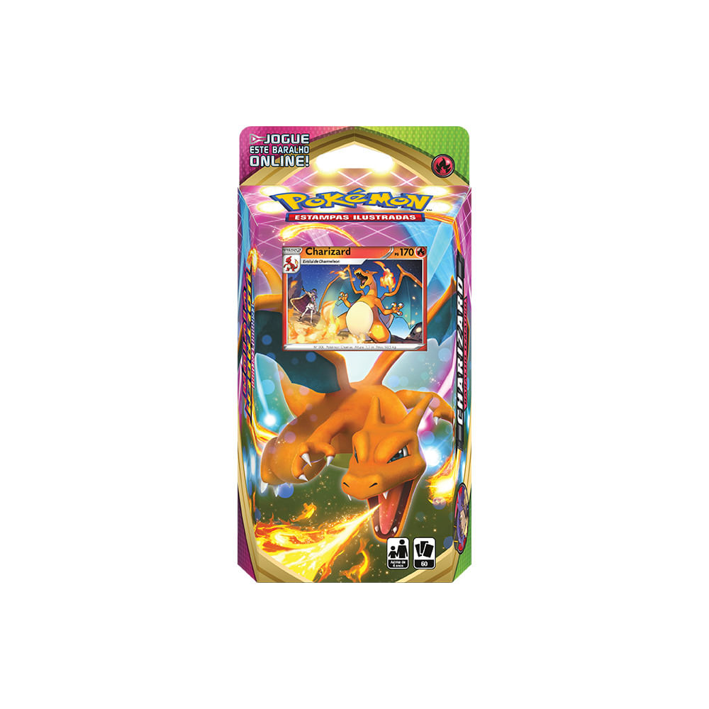 Cards Pokémon - Starter Deck - Voltagem Vivida - Charizard - Copag