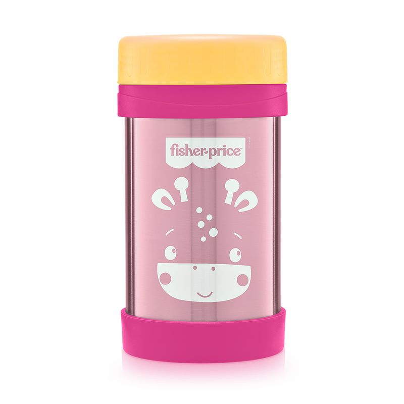 Pote-Termico-Aco-Inox---Rosa-Strawberry---Fisher-Price---Multikids-1