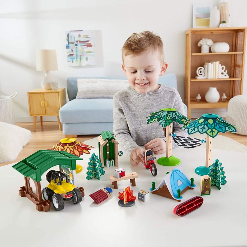 Kit-de-Mini-Figuras-e-Acessorios---Wonder-Makers---Acampamento-de-Aventuras---Fisher-Price