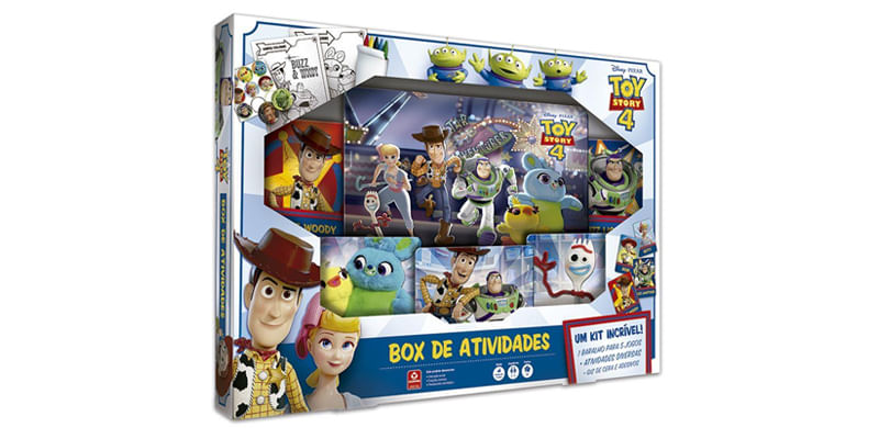 Jogo Cartas Toy Story Box Atividades Infantil Diversão Crianças Menino  Menina 4 Anos - Copag - Deck de Cartas - Magazine Luiza