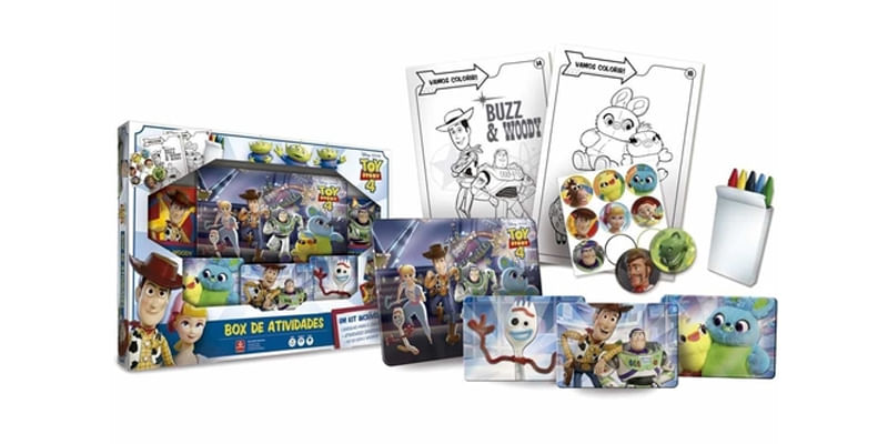 Jogo Cartas Toy Story Box Atividades Infantil Diversão Crianças Menino  Menina 4 Anos - Copag - Deck de Cartas - Magazine Luiza