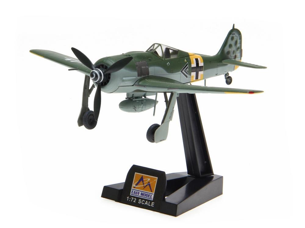 Avião Fw190a 6 I Jg54 Hanuptmann Walter Nowotny 1943 1 72 Easy Model