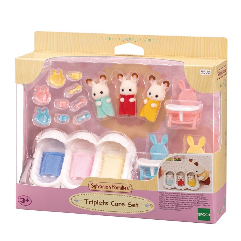 Sylvanian-Families---Conjunto-Cuidando-Trigemeos---Epoch-0