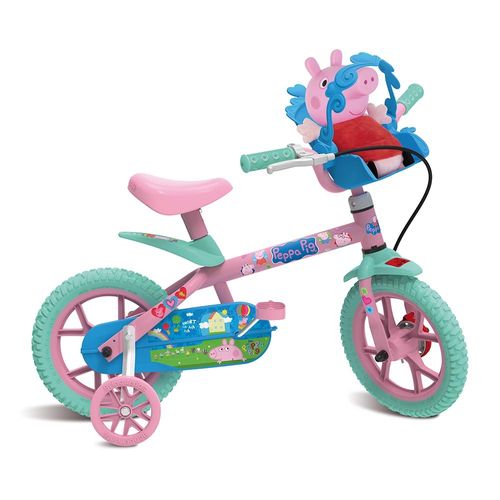 Bicicleta ARO 12 - Peppa Pig - Bandeirante