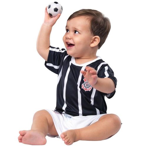 Uniforme Bebê Corinthians Oficial - Torcida Baby