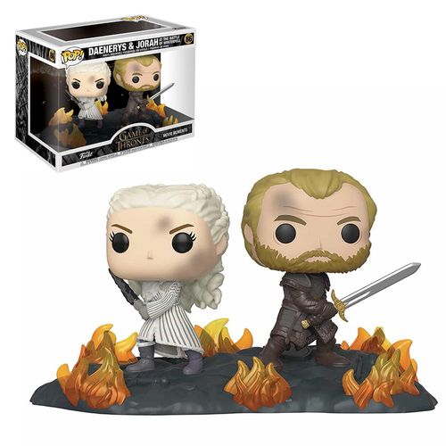 Funko Pop Game of Thrones T8 - Daenerys e Jorah na batalha de Winterfell 86