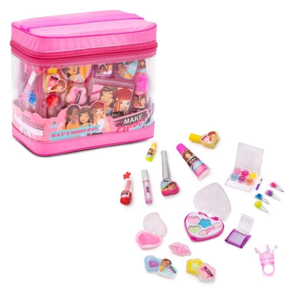 Em promoção! Crianças Maquiagem Kit De Brinquedos Para A Menina E