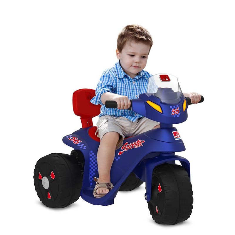 Scooter-Eletrica-6V---Azul---Bandeirante-1