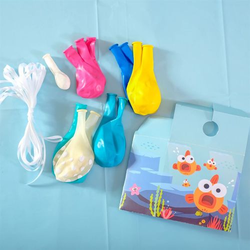 Cromus Baby Shark - Kit Balões para Decoração de Painel Baby Shark  - Kit com 1 Peça