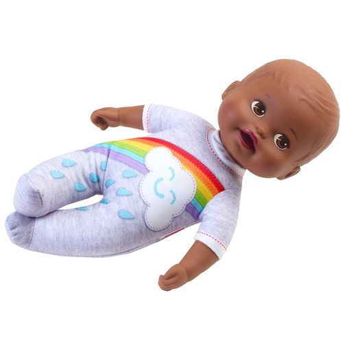Little Mommy - Negra - Meu Primeiro Abraço - Arco Íris - Mattel