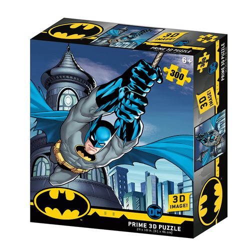 Quebra-Cabeça 3D - 300 Peças - Batman Dc Comics - Multikids
