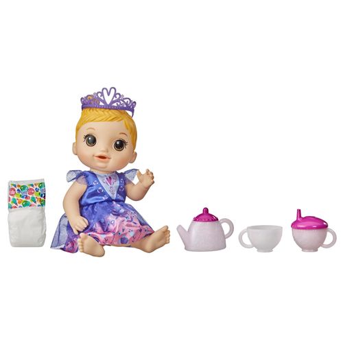 Boneca Baby Alive - Bebê Chá de Princesa - Loira - F0031 - Hasbro
