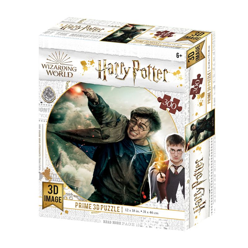 Quebra-Cabeca-3D---300-Pecas---Battle-Harry-Potter---Multikids-0