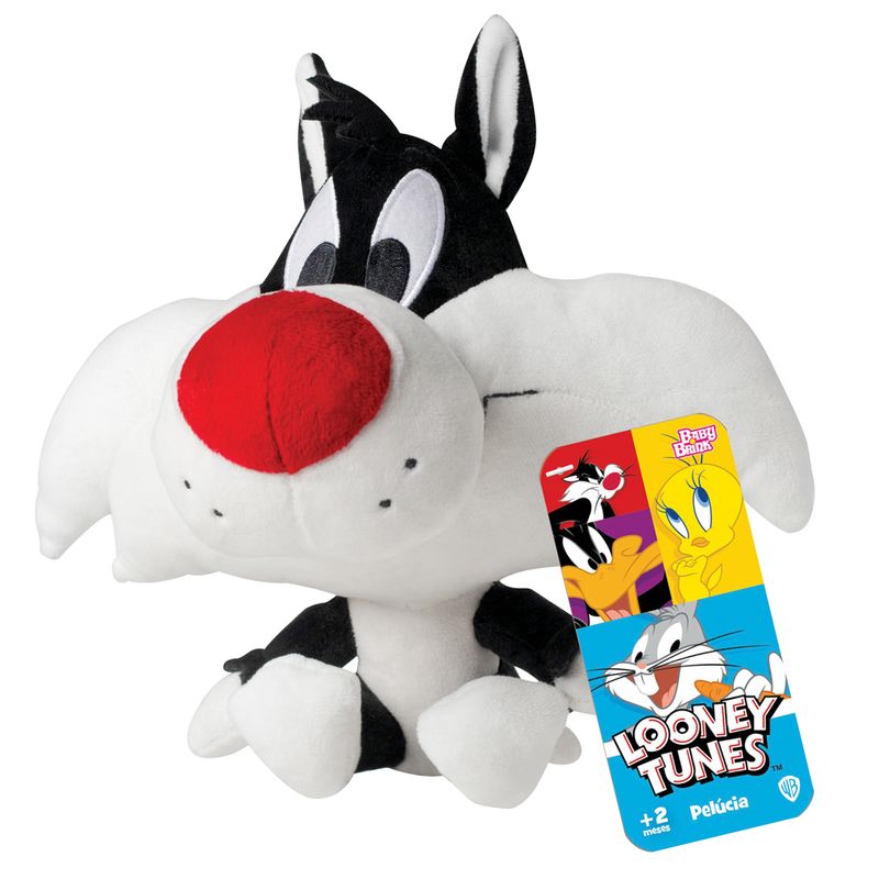 Pelucia-Frajola-Looney-Tunes---26cm---Novabrink-0