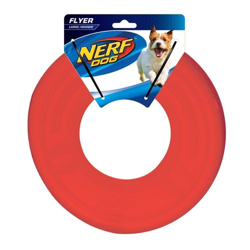 Brinquedo para Pets - Frisbee - 25 cm - NERF Dogs - Vermelho