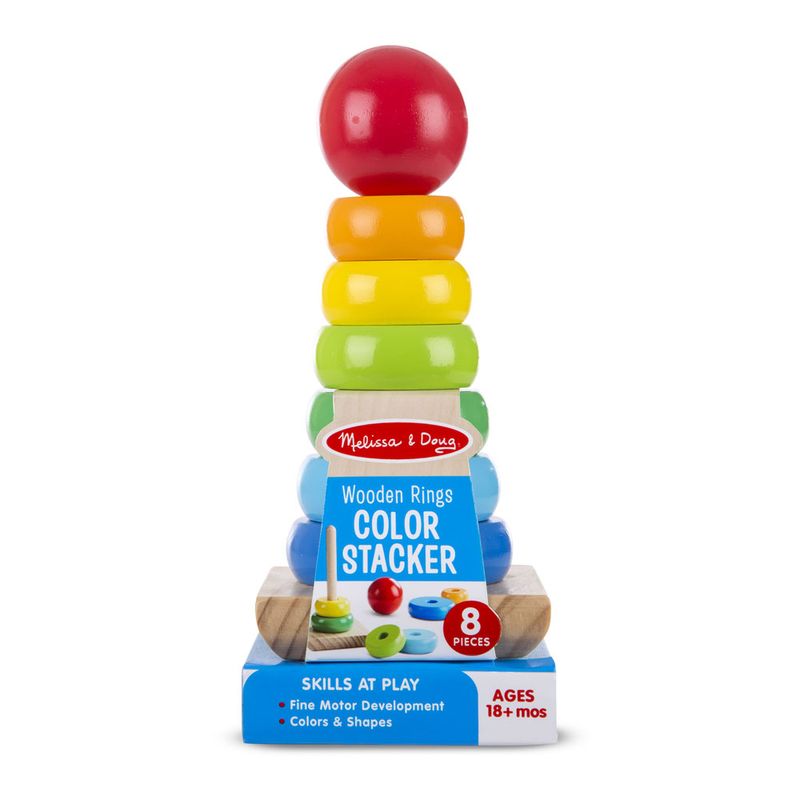Brinquedo-Educativo---Classico---Empilhador-de-Aneis-de-Madeira---Melissa-And-Doug