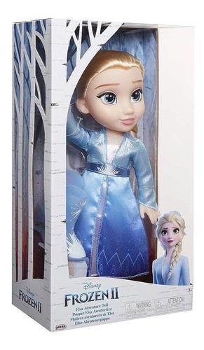 Boneca Articulada - Disney - Frozen 2 - Vestidos Iluminados - Elsa - Hasbro  - Ri Happy