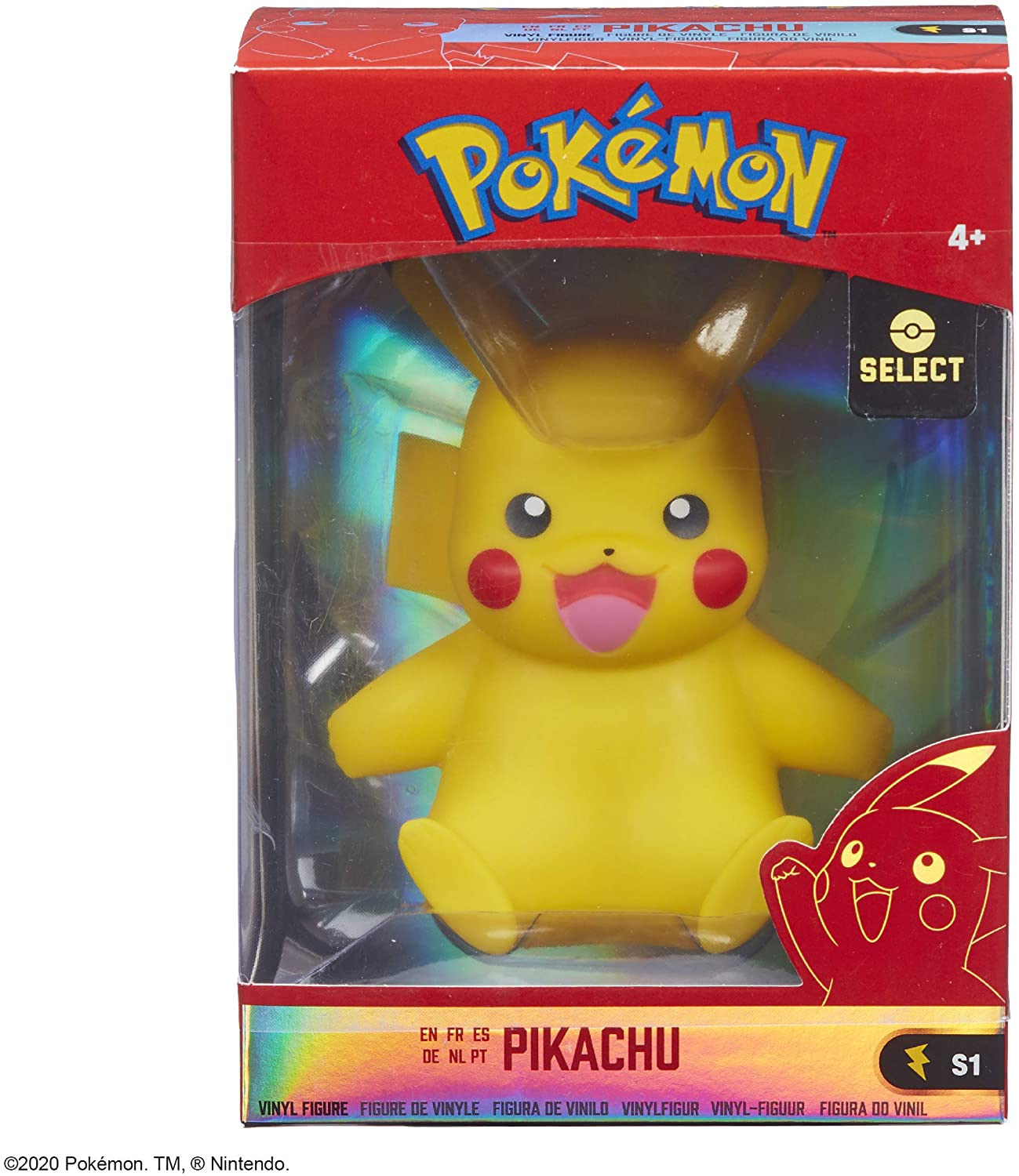 Bonecos Pokémon Figuras Pikachu Teddiursa e Gastly WCT Sunny - JP