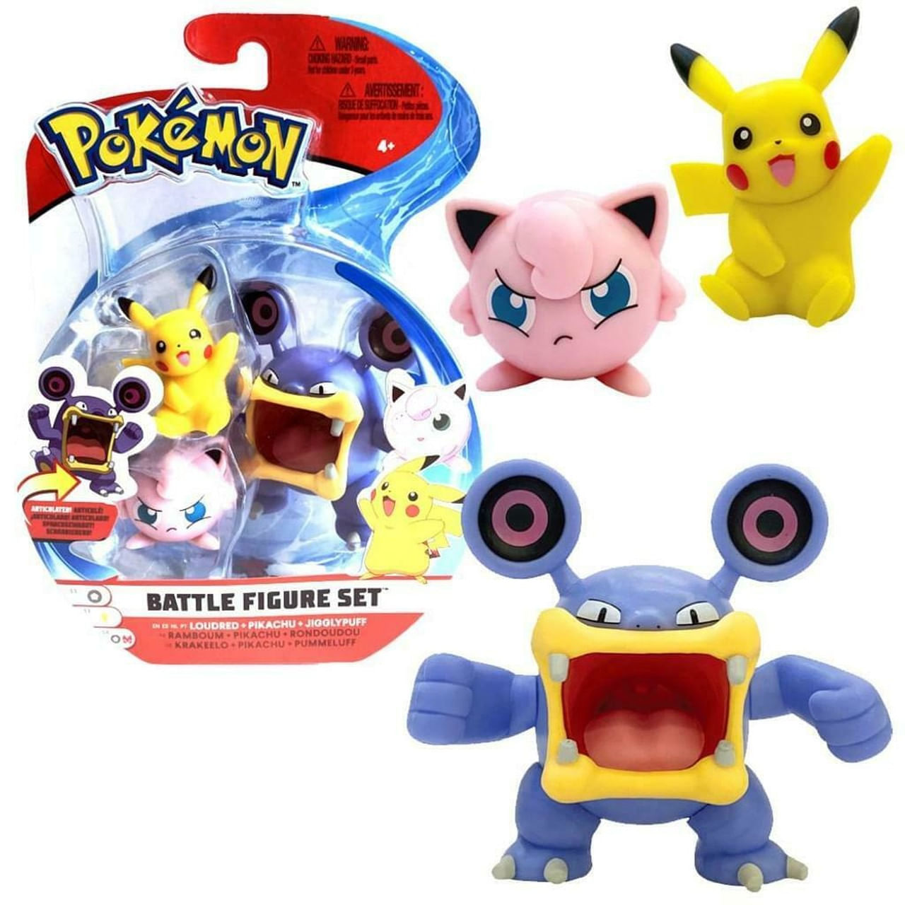 Brinquedo Infantil Kit Máscara Pikachu E Boneco Pikachu em