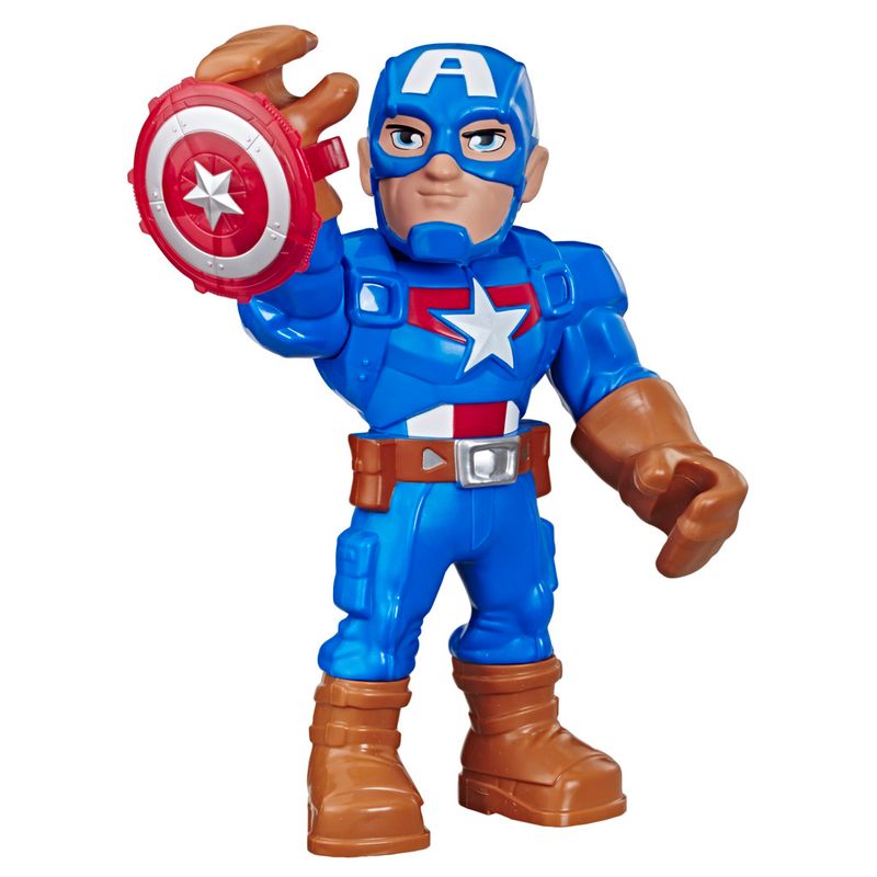 Boneco-Playskool---Marvel---Capitao-America---Hasbro-0