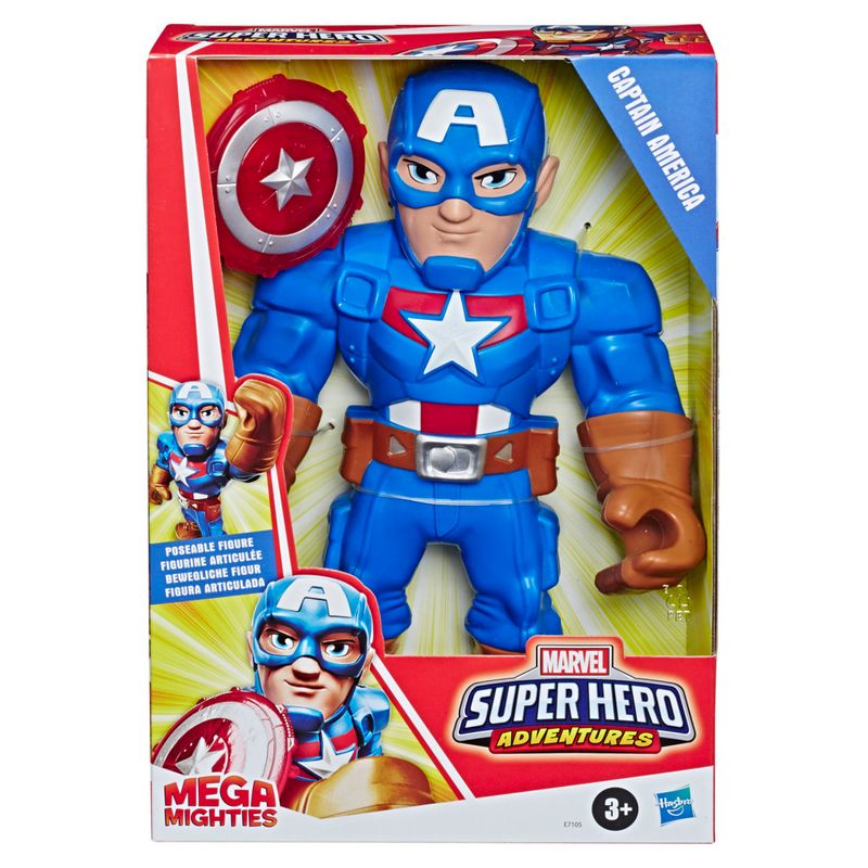 Boneco-Playskool---Marvel---Capitao-America---Hasbro-1