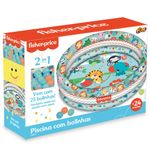 Piscina-De-Bolinhas-Inflavel---Bichinhos-Com-25-Bolinhas---Fisher-Price-0