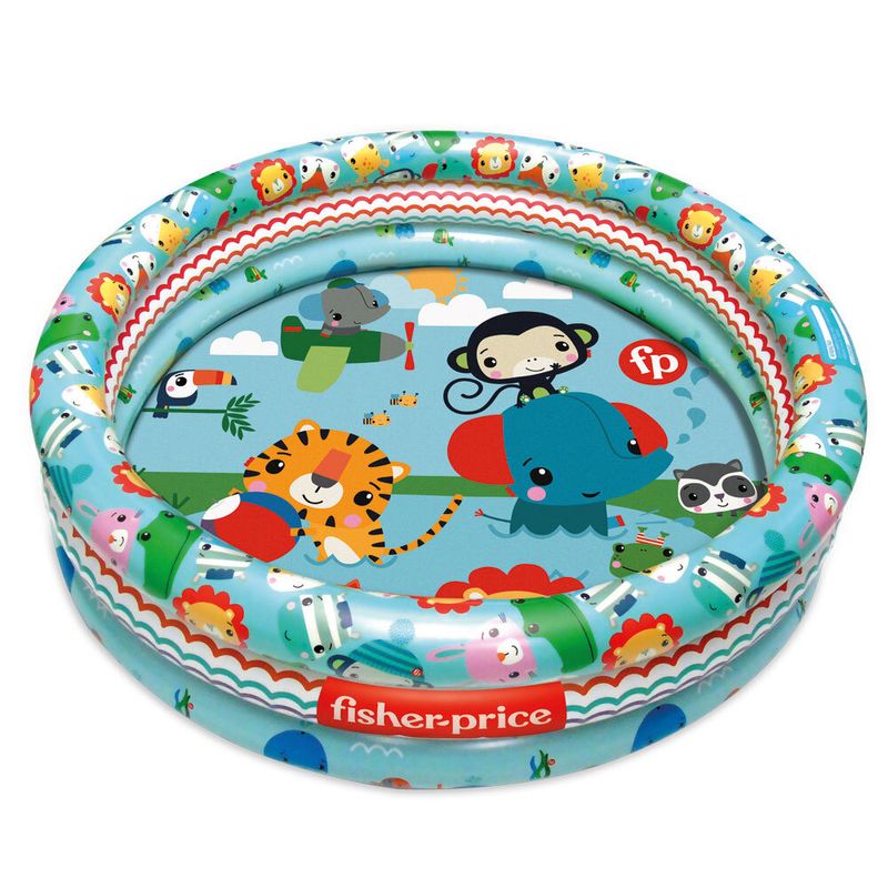 Piscina-De-Bolinhas-Inflavel---Bichinhos-Com-25-Bolinhas---Fisher-Price-2